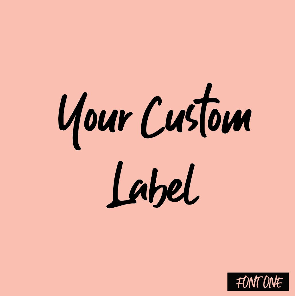 Personalized Label Sticker