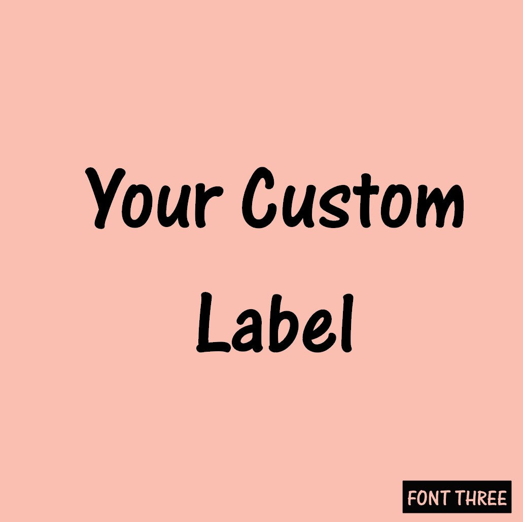 Personalized Label Sticker