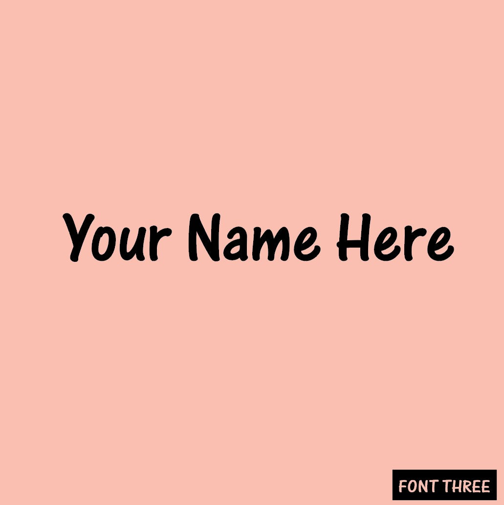 Personalised Name Labels Stickers