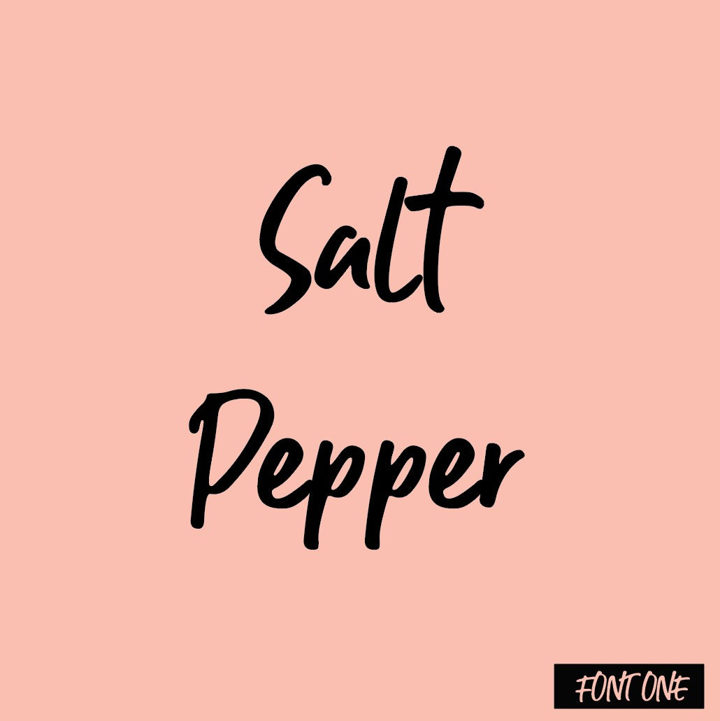 Salt And Pepper Set Labels Stickers